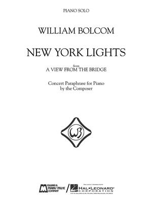 William Bolcom: New York Lights: Klavier Solo
