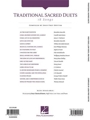 Traditional Sacred Duets: Gesang Solo
