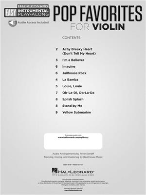 Pop Favorites - 10 Fun Hits: Violine Solo