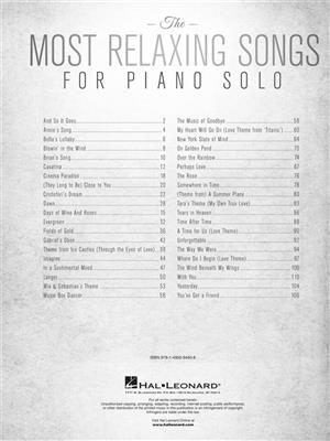 The Most Relaxing Songs For Piano Solo: Keyboard