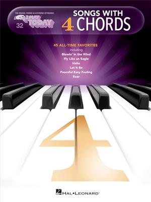 Songs with 4 Chords: Klavier Solo