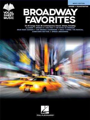 Broadway Favorites - Men's Edition: Gesang mit sonstiger Begleitung