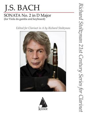 Johann Sebastian Bach: Sonata No. 2 in D Major: (Arr. Stuart Carlson): Klarinette mit Begleitung