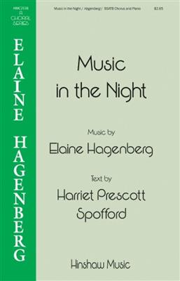 Elaine Hagenberg: Music in the Night: Gemischter Chor mit Begleitung