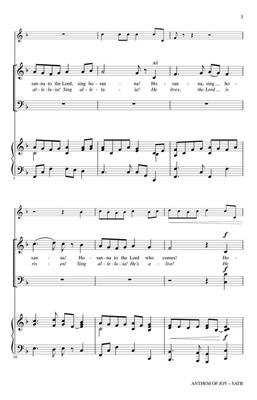 Henry Purcell: Anthem of Joy: (Arr. Patrick M. Liebergen): Gemischter Chor mit Begleitung
