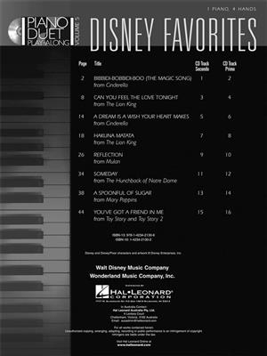 Disney Favorites: Klavier Duett