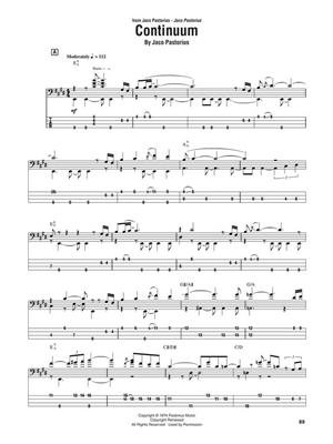 Jaco Pastorius: Jaco Pastorius Omnibook: Instrument im Tenor- oder Bassschlüssel