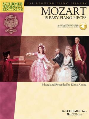 Mozart - 15 Easy Piano Pieces: Klavier mit Begleitung
