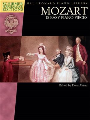 Wolfgang Amadeus Mozart: Mozart - 15 Easy Piano Pieces: Klavier Solo