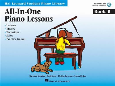 All-In-One Piano Lessons: Book B