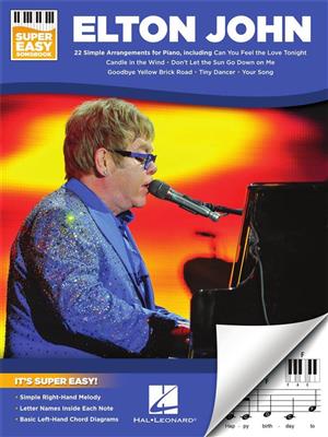 Elton John: Elton John - Super Easy Songbook: Klavier Solo