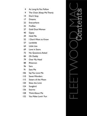 Fleetwood Mac: Fleetwood Mac - Anthology: Klavier, Gesang, Gitarre (Songbooks)