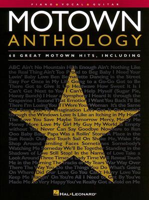 Motown Anthology: Klavier, Gesang, Gitarre (Songbooks)