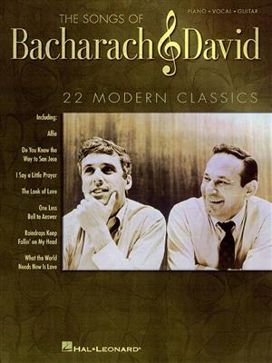 Burt Bacharach: The Songs of Bacharach & David: Klavier, Gesang, Gitarre (Songbooks)