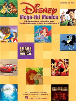 Disney Mega-Hit Movies: Easy Piano