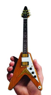 Gibson 1958 Korina Flying V Mini Guitar Replica