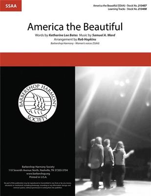 America, the Beautiful: (Arr. Rob Hopkins): Frauenchor A cappella