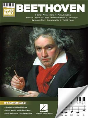 Beethoven - Super Easy Songbook: Klavier Solo