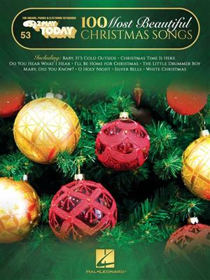 100 Most Beautiful Christmas Songs: Klavier mit Begleitung