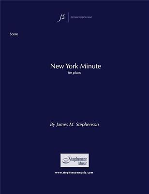 Jim Stephenson: New York Minute: Easy Piano