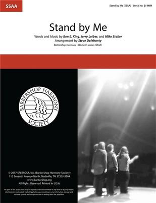 Stand by Me: (Arr. Steve Delehanty): Frauenchor A cappella