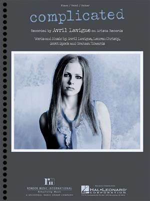 Avril Lavigne: Complicated: Gesang mit Klavier