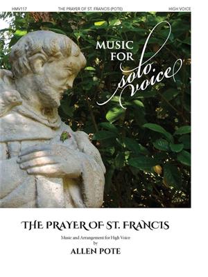 Allen Pote: The Prayer of St. Francis: Gesang mit Klavier