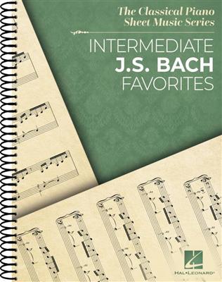 Johann Sebastian Bach: Intermediate J.S. Bach Favorites: Klavier Solo