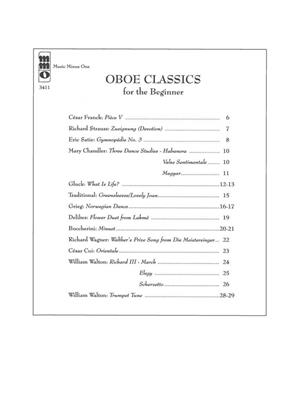 Oboe Classics for Beginner: Oboe Solo