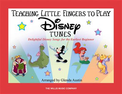 Teaching Little Fingers To Play Disney Tunes: (Arr. Glenda Austin): Klavier Solo