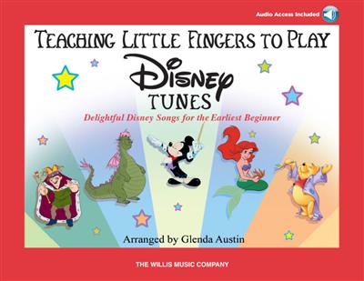Teaching Little Fingers to Play Disney Tunes: (Arr. Glenda Austin): Klavier Solo
