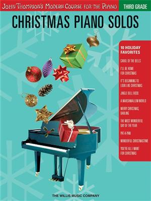 Christmas Piano Solos Third Grade