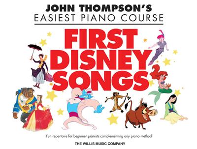 John Thompson: First Disney Songs: Klavier Solo