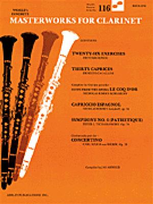 Masterworks For Clarinet Book 1: Klarinette Solo