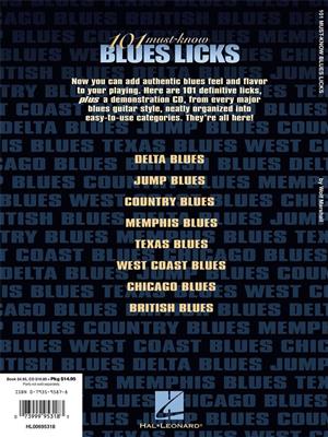 101 Must-Know Blues Licks