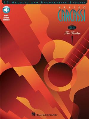 M.Caracassi- 25 Melodies&Progessive Studies Op 60: (Arr. Paul Henry): Gitarre Solo