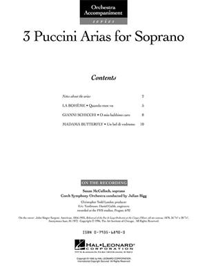 3 Puccini Arias for Soprano