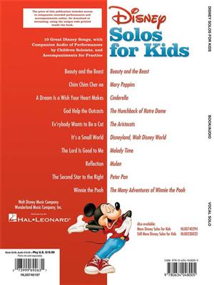 Disney Solos for Kids: Gesang mit Klavier