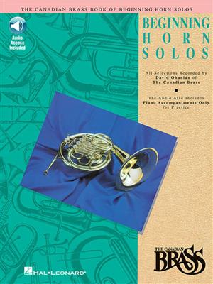 Canadian Brass Book Of Beginning Horn Solos