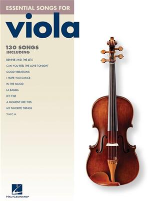 Essential Songs for Viola: Viola Solo