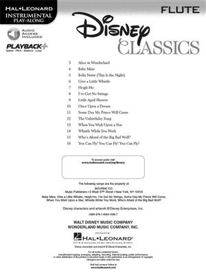 Disney Classics: Flöte Solo