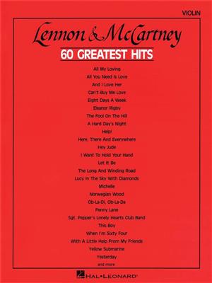 The Beatles: Lennon & McCartney - 60 Greatest Hits: Violine Solo