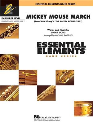 Mickey Mouse March: (Arr. Michael Sweeney): Blasorchester