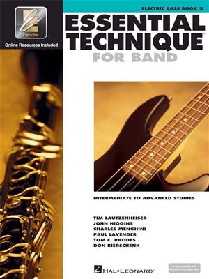 Essential Elements for Band - Book 3 - Bass Guitar: Bassgitarre Solo