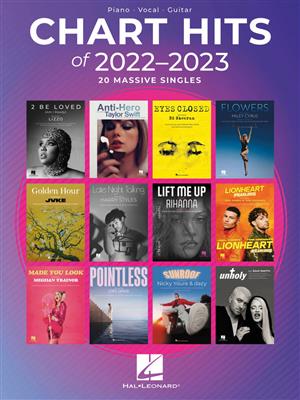 Chart Hits of 2022-2023 (PVG): Klavier, Gesang, Gitarre (Songbooks)