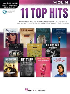 11 Top Hits for Violin: Violine Solo