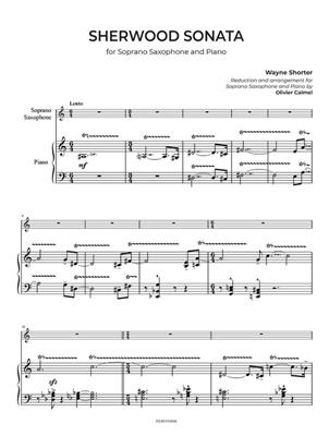 Wayne Shorter: Sherwood Sonata For Soprano Saxophone and Orchestr: (Arr. Olivier Calmel): Sopransaxophon mit Begleitung