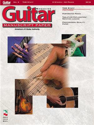 Guitar(TM) Magazine Manuscript Paper: Notenpapier