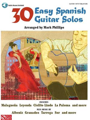 30 Easy Spanish Guitar Solos: Gitarre Solo