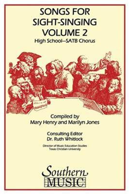 Bobby Siltman: Songs for Sight Singing¡- Volume 2: (Arr. Marilyn Jones): Gemischter Chor mit Begleitung